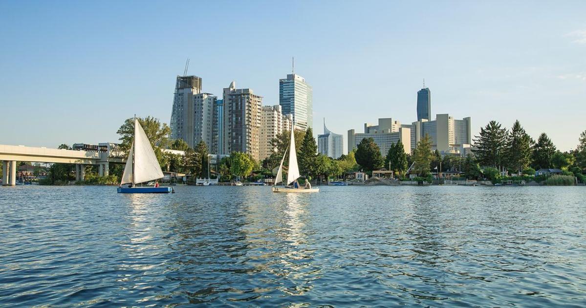 Schoenes Living Am Donauufer Wenen Buitenkant foto